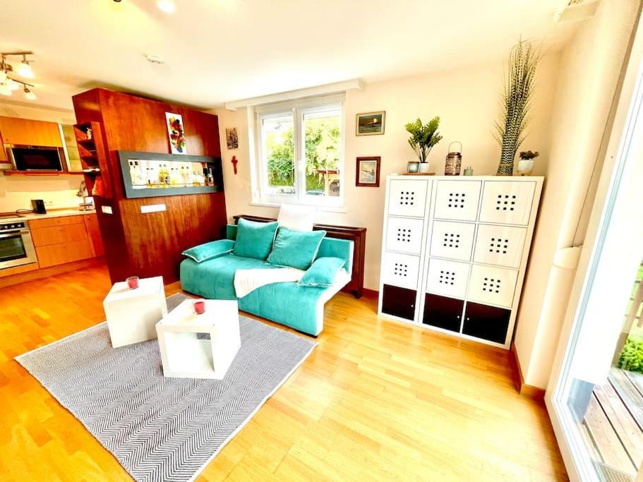 Schoene Wohnung Mit Eigenen Eingang Und Terrasse Gosseling ภายนอก รูปภาพ